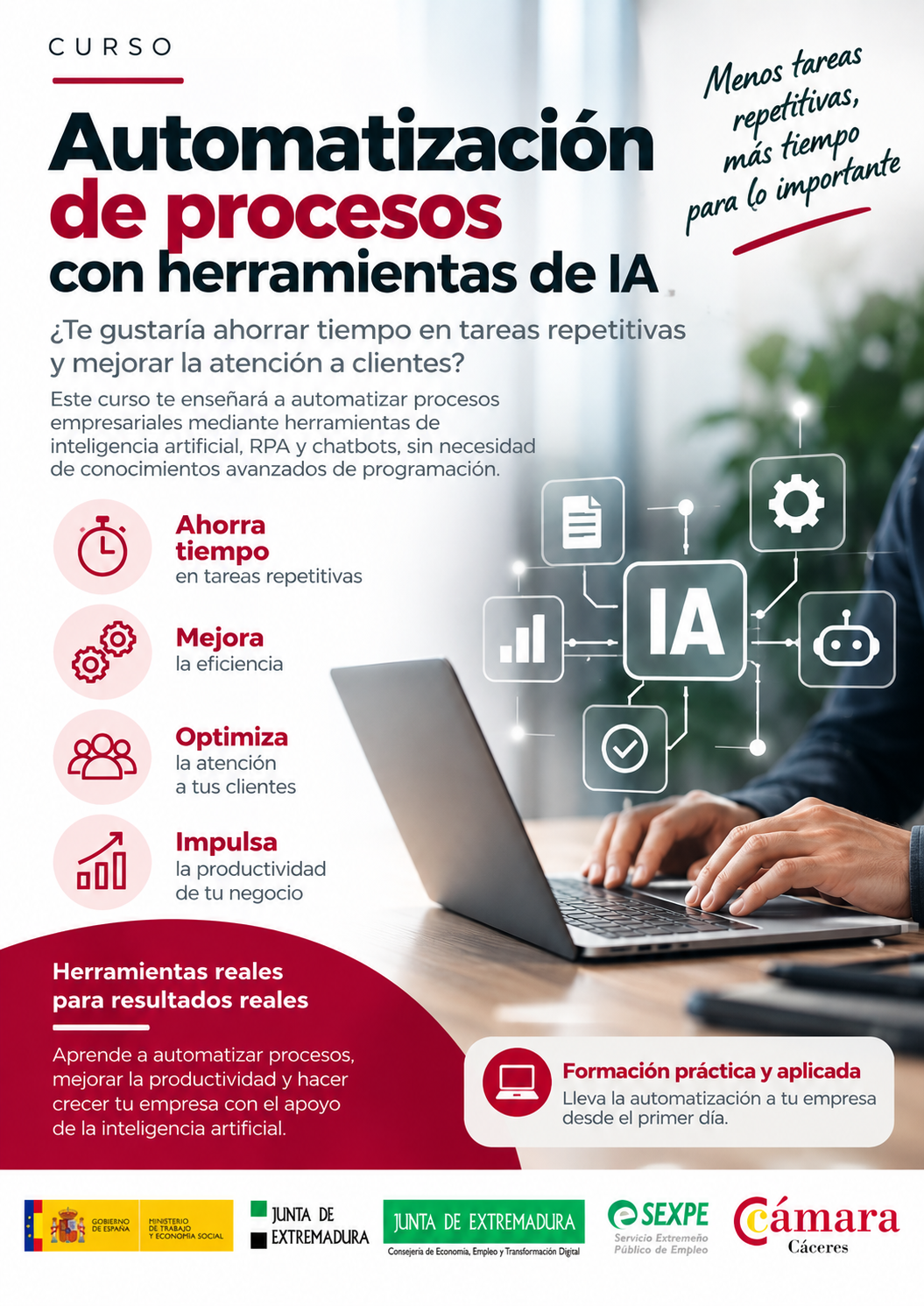 Automatización de procesos con herramientas de IA